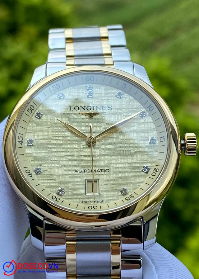 Longines Master Collection Diamond DemiGold 18K L2.628.5.38.7 like new