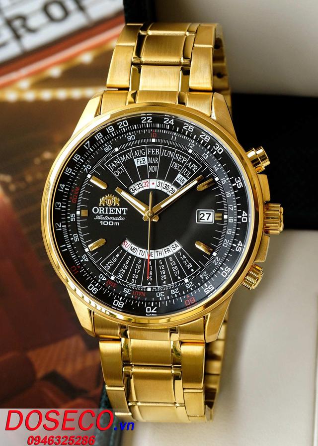 Orient lịch vạn niên FEU07001BX