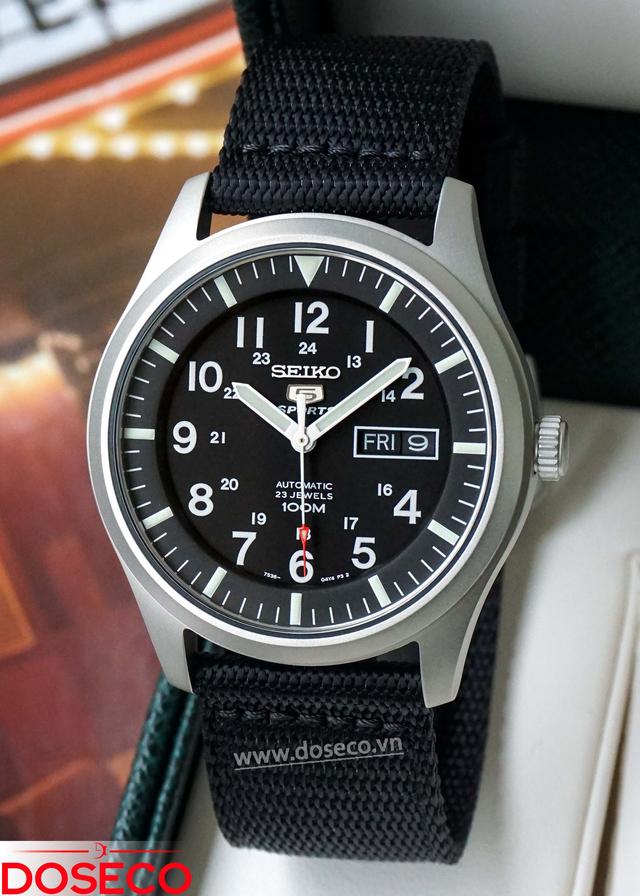 Seiko 5 quân đội Automatic SNZG15K1