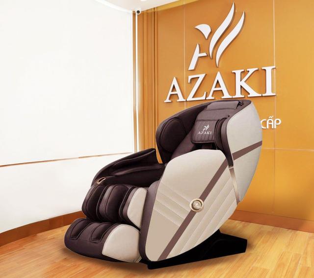 GHẾ MASSAGE AZAKI E86 - NÂU