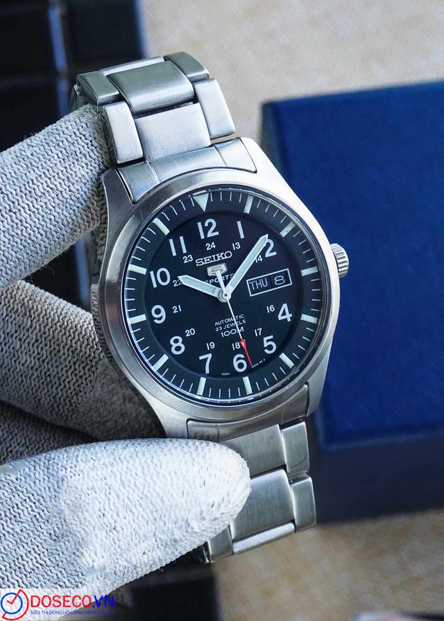 Seiko 5 quân đội SNZG13K1 used