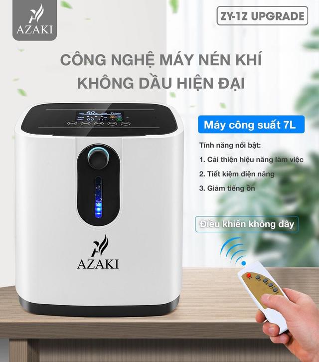 Máy tạo Oxy tinh khiết AZAKI ZY-1Z (Upgrade)