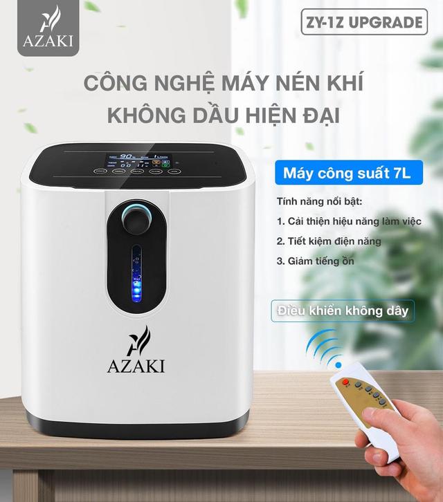 Máy tạo Oxy tinh khiết AZAKI ZY-1Z (Upgrade)