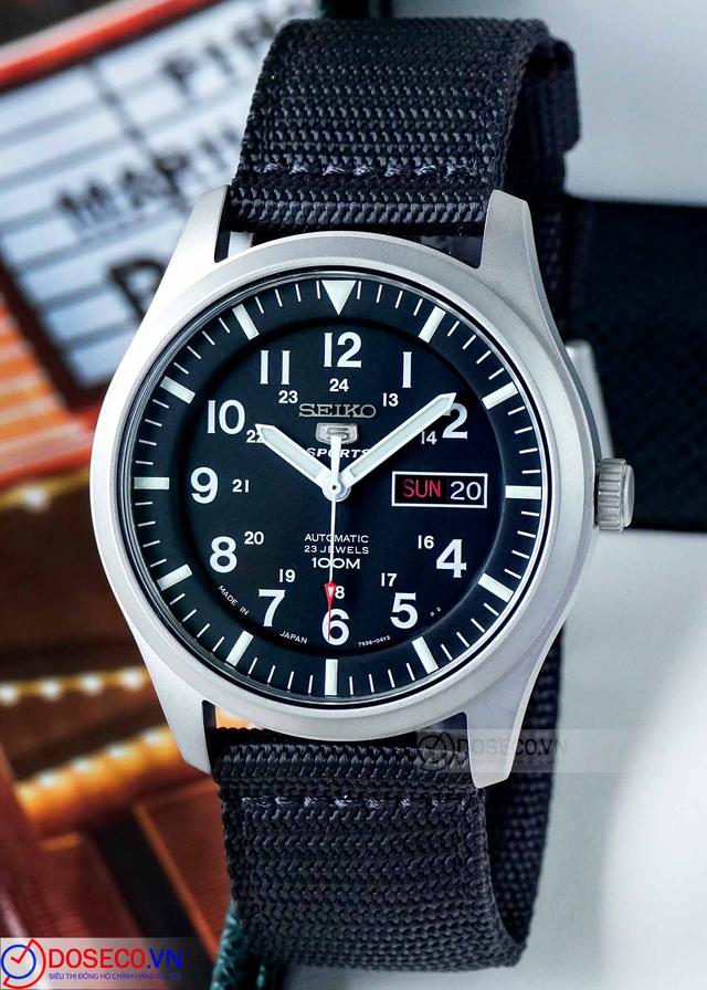 Seiko 5 quân đội SNZG15J1