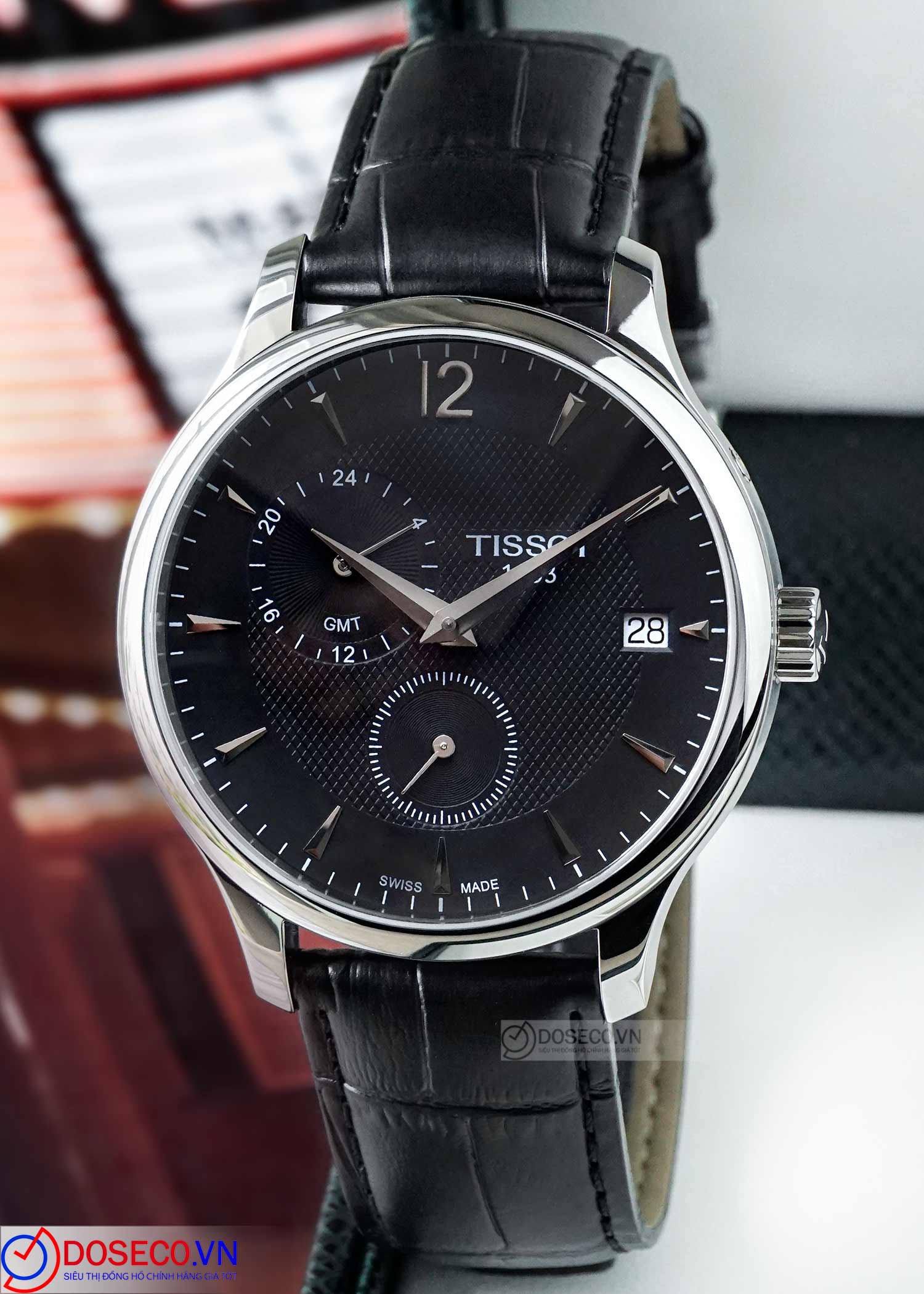 Tissot Tradition GMT T063.639.16.057.00 (T0636391605700)