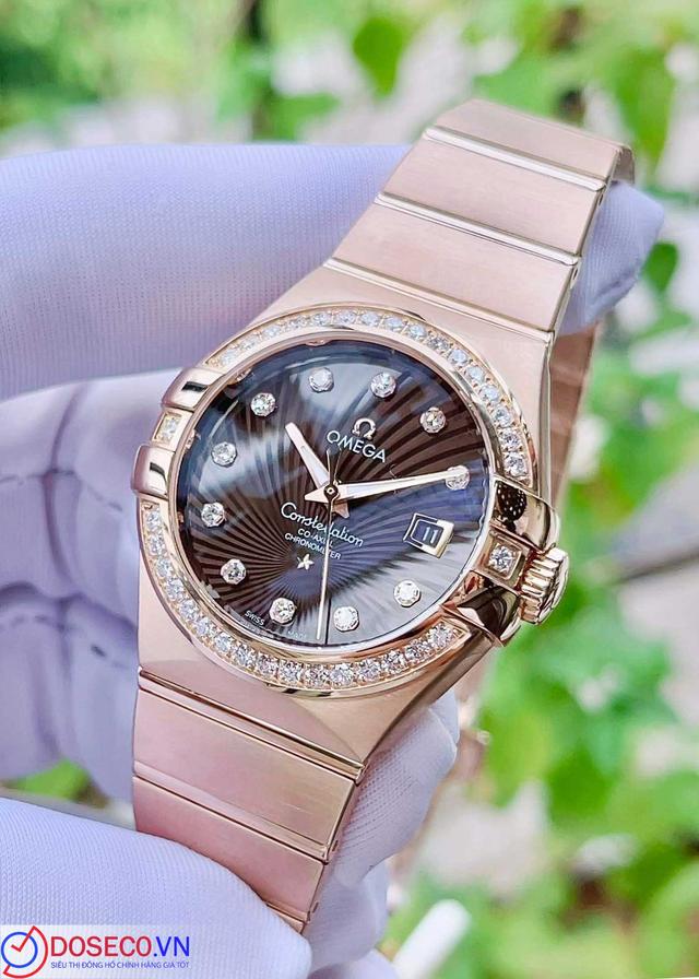 Omega Constellation vàng khối 123.55.31.20.63.001 (12355312063001)