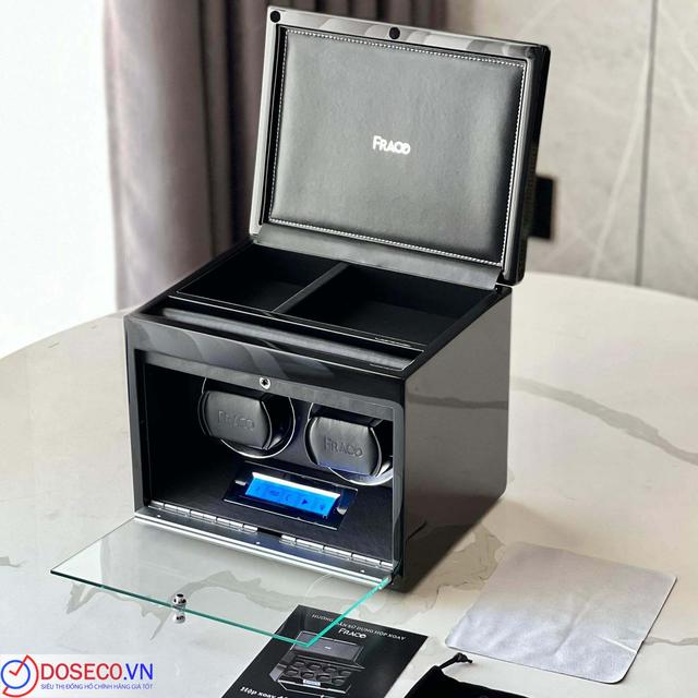 Hộp Xoay Fraco DX20 Black (2 xoay, 2 ngăn chứa đồ)