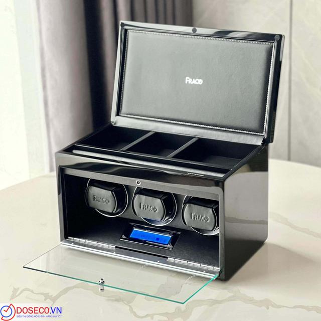 Hộp Xoay Fraco DX30 Black (3 xoay, 3 ngăn chứa đồ)