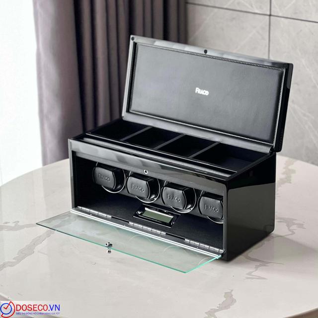 Hộp Xoay Fraco DX40 Black (4 xoay, 4 ngăn chứa đồ)