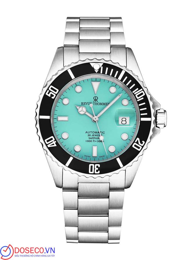 Revue Thommen Men's 'Diver' Green 17571.2131  175712131