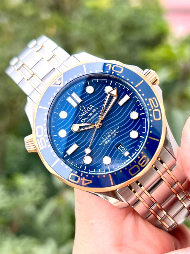 OMEGA SEAMASTER DIVER 300M CO‑AXIAL MASTER CHRONOMETER 210.20.42.20.03.002 21020422003002 used