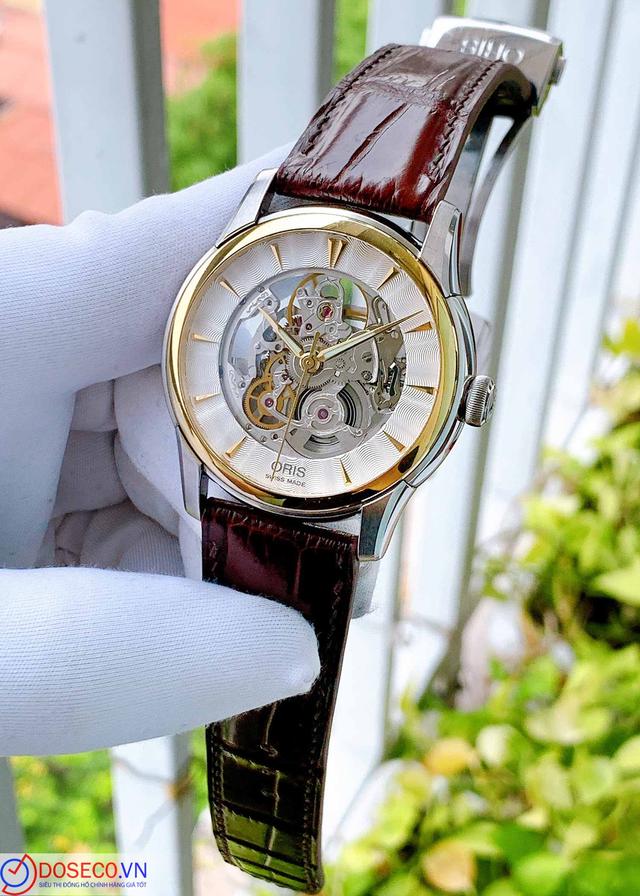 Oris Skeleton 73476704351LS used