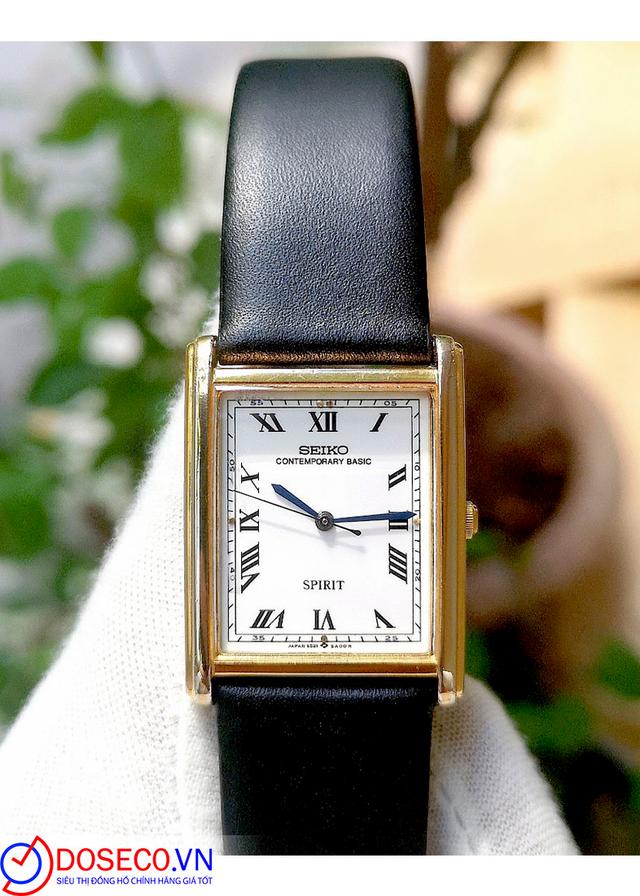 Seiko Spirit tank SCEZ006 Quartz, kim trôi