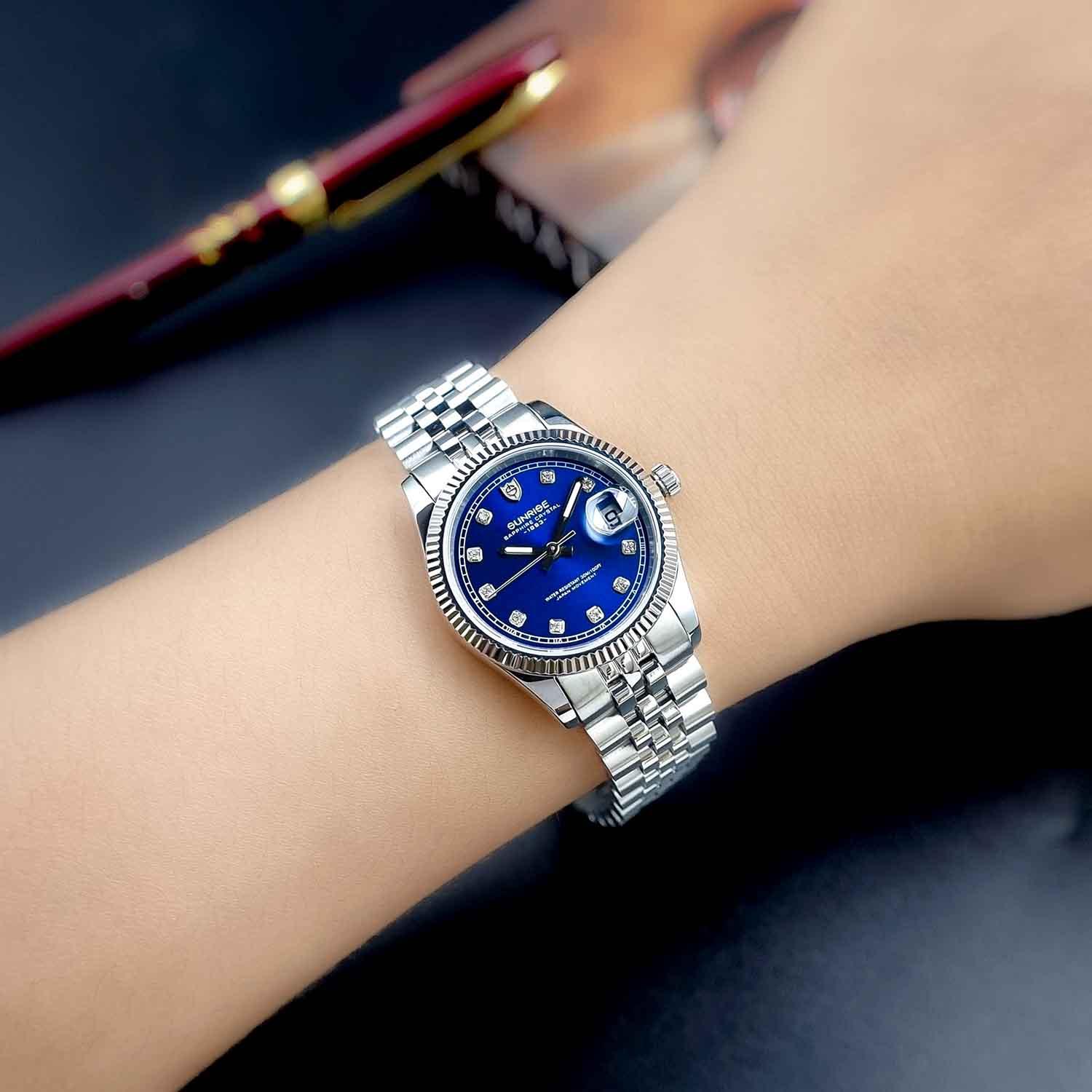 1255SA Sắt Trắng Blue Nữ (5).JPG