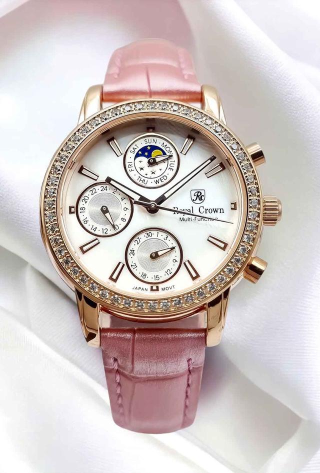 Royal Crown 6420 Dây da hồng