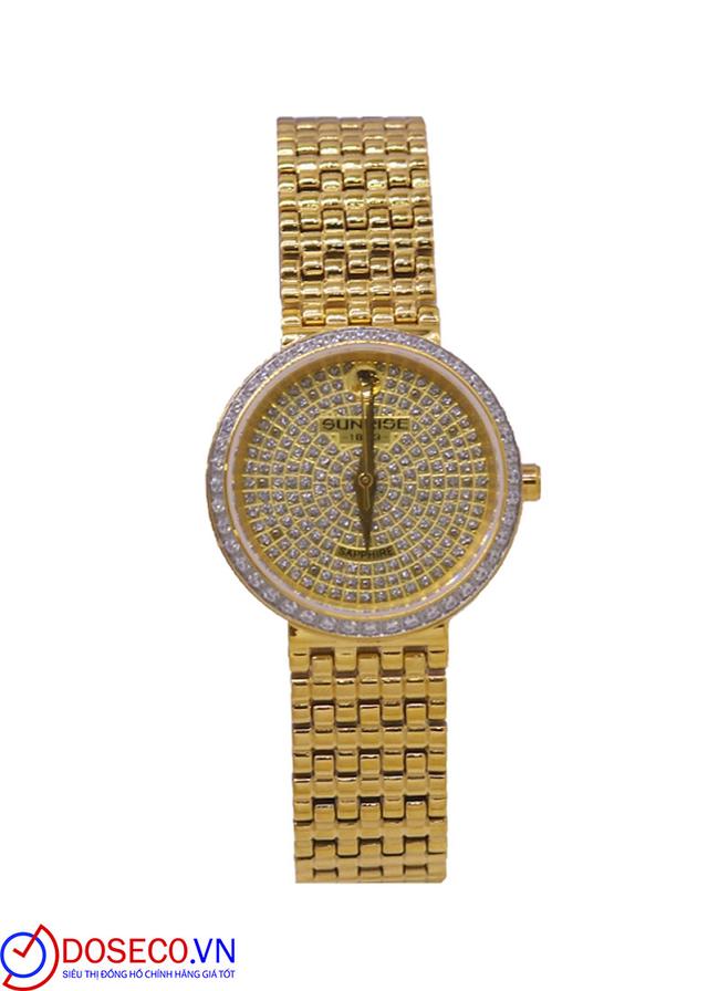 Sunrise 9807AA mặt đá rose, inox rose