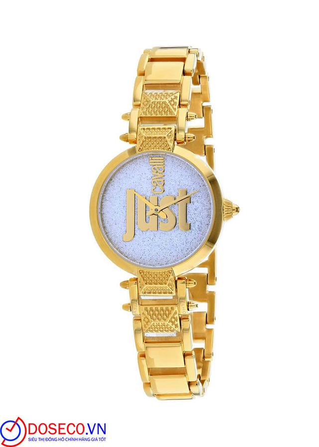 JUST CAVALLI Ladies Just Mio Silver Dial Watch JC1L076M0135