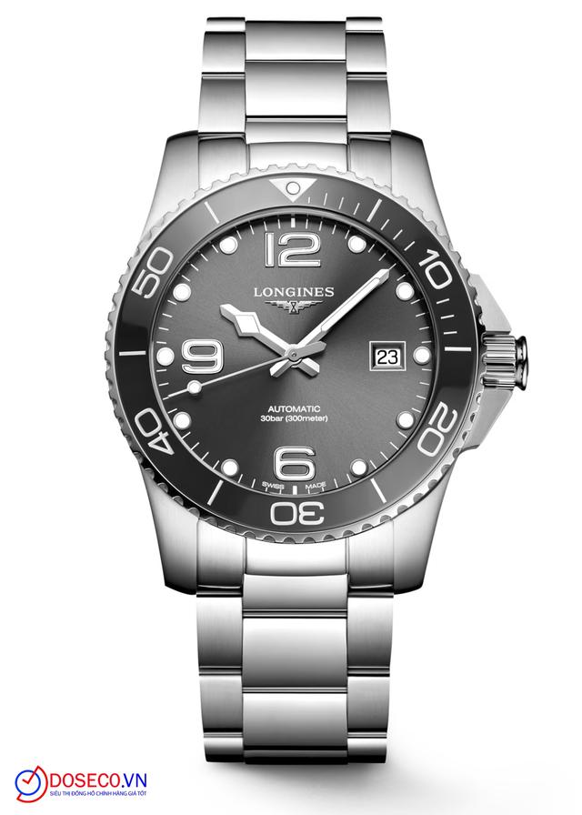 LONGINES L3.781.4.76.6 ( LONGINES HYDROCONQUEST niềng Ceramic L3.781.4.76.6  L37814766 )