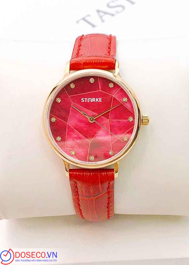 Starke SK118 Mặt đỏ, dây đỏ