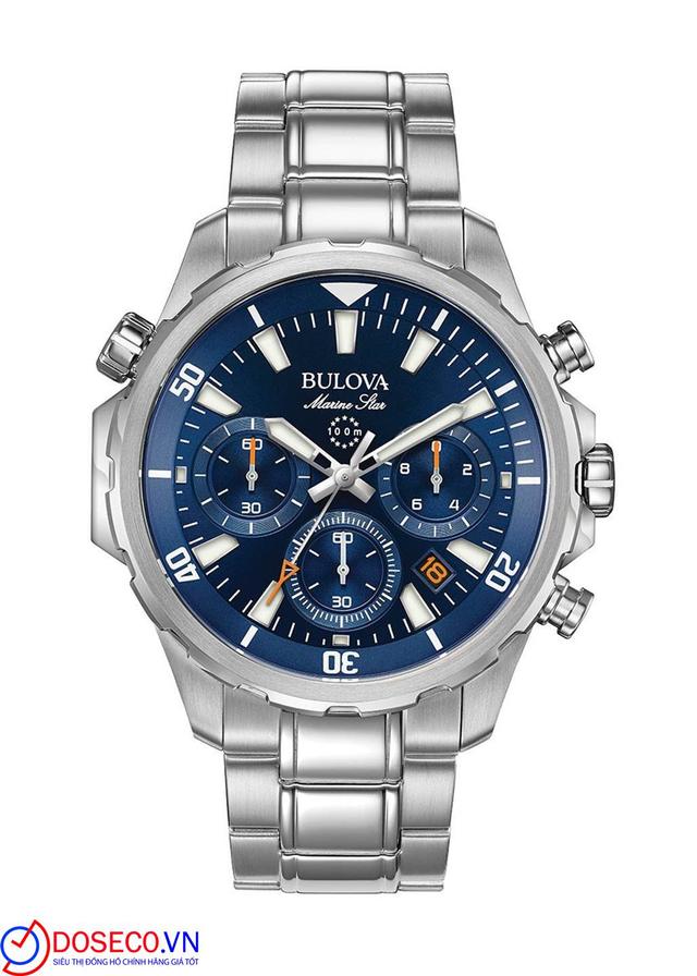 bulova chronograph marine star 96B256