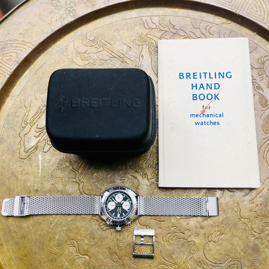 Verre De Montre Breitling Chrono Shark Auto D'origine - Pièce Détachée 13051 BRE 231 42