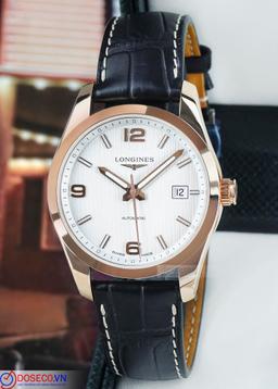 Longines Conquest Solid Gold L2.785.8.76.3