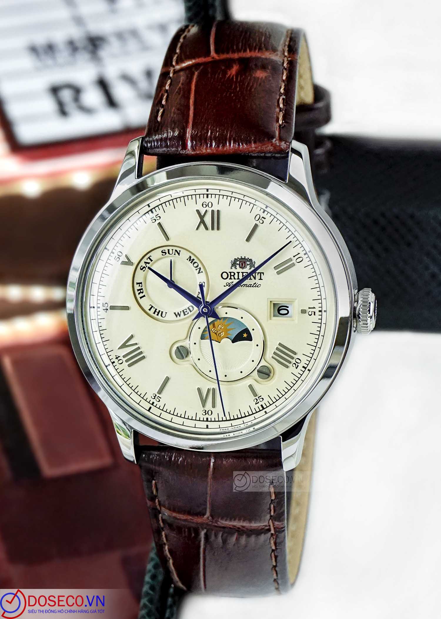 ORIENT CLASSIC SUN AND MOON RA-AK0803Y10B (RA-AK0803Y30B)