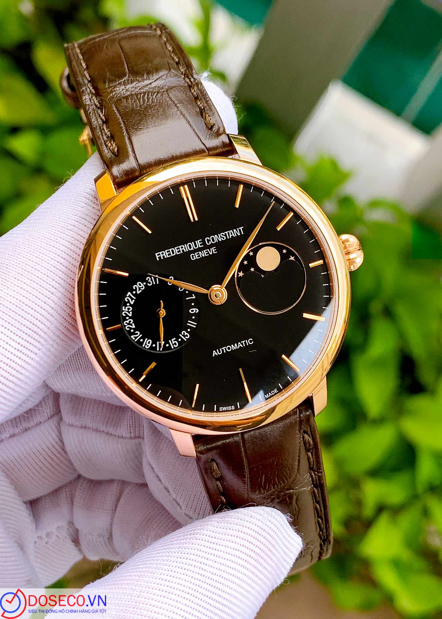 Frederique Constant Slimline Moonphase FC-702G3S4 Used