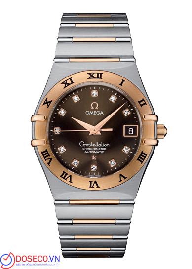 Omega Constellation 1301.60.00 used niềng vàng 18K