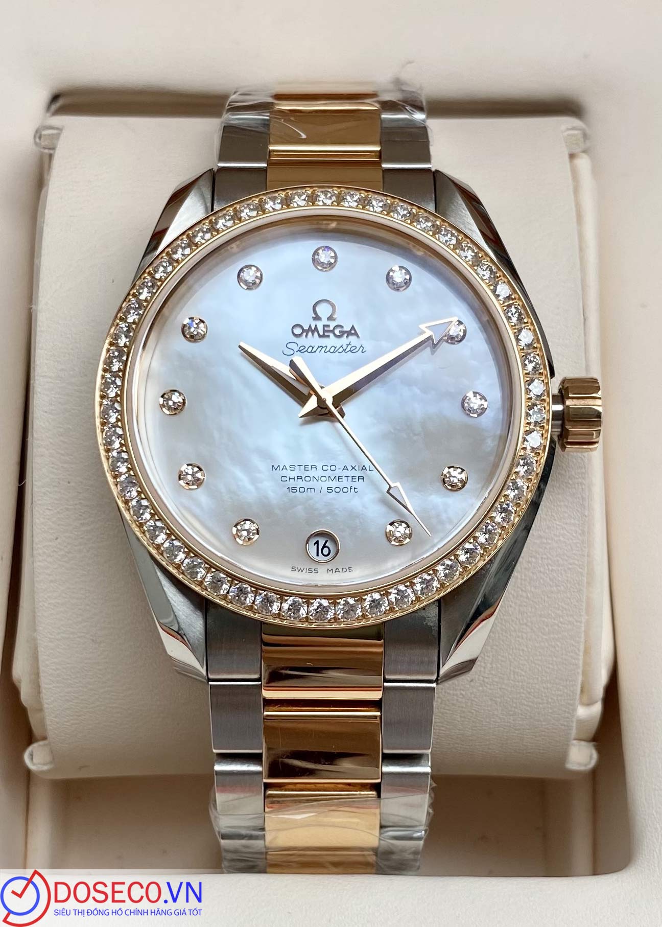 Omega Seamaster Aqua Terra Diamond Benzel 231.25.39.21.55.001 (23125392155001) used