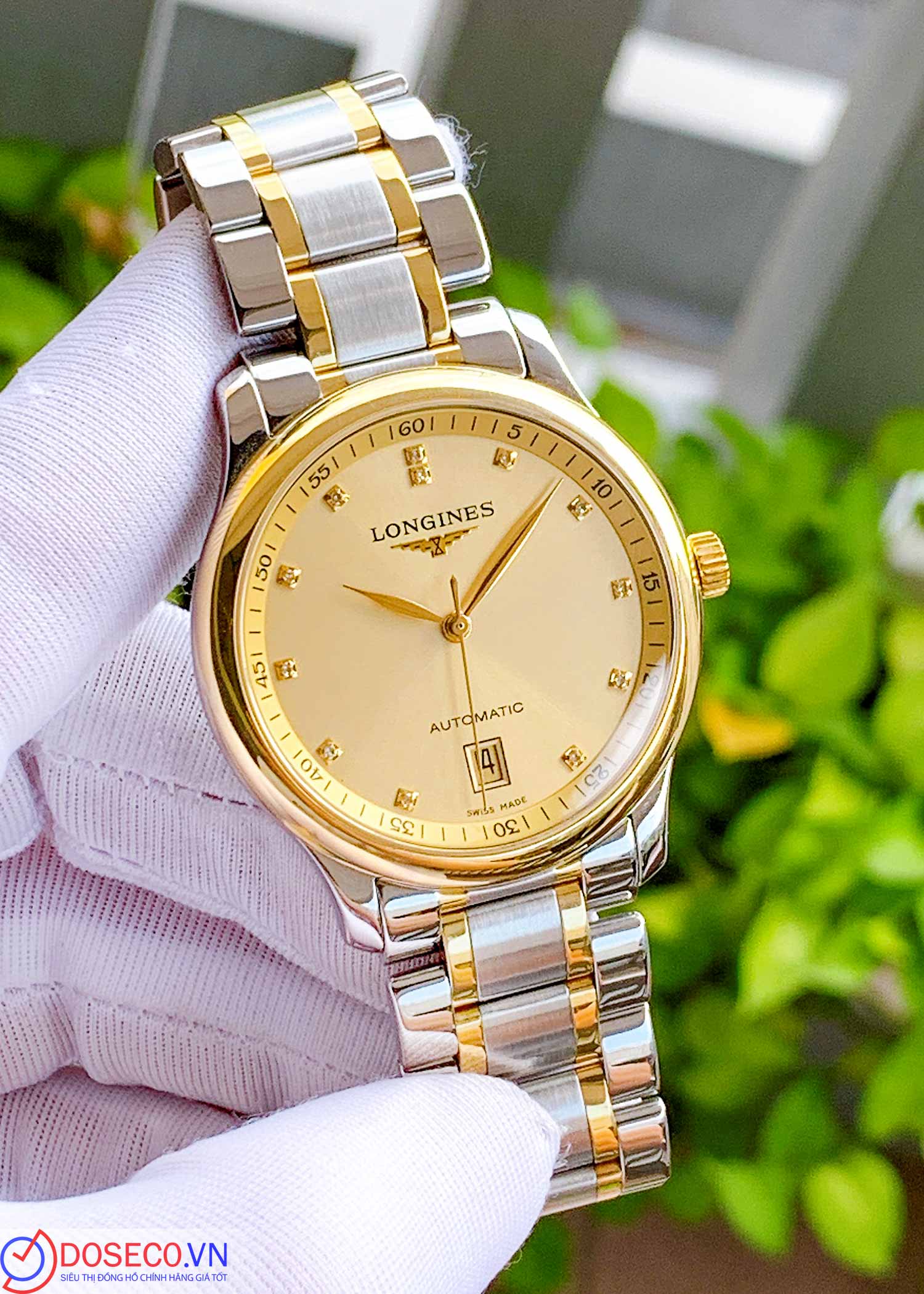 Longines Master Collection Diamond DemiGold 18K L2.628.5.37.7 L26285377 used