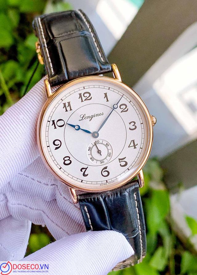 Longines Presence Heritage 18k Rose Gold L4.785.8.73.2 used