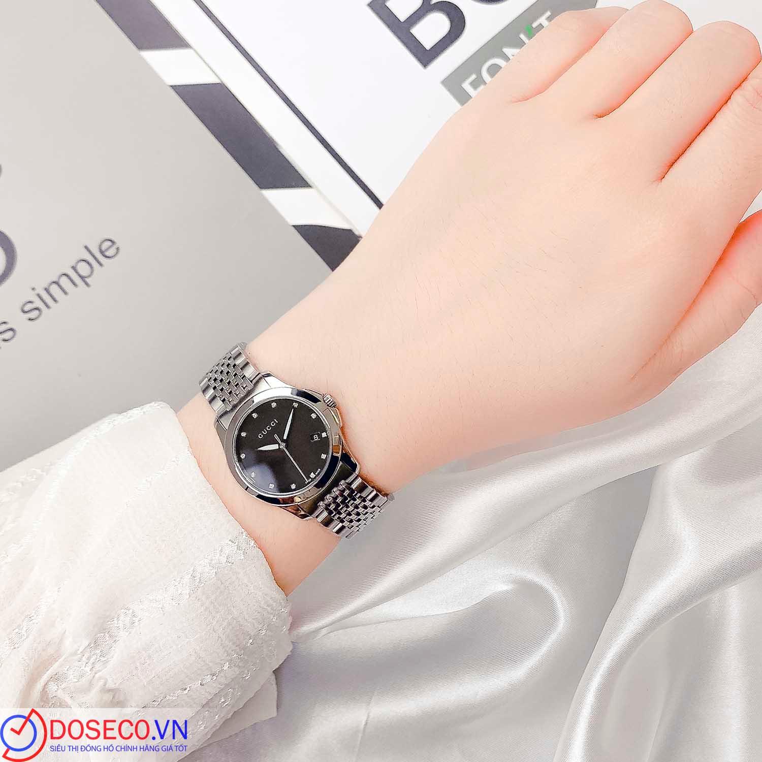 Gucci G Timeless Diamond Black MOP YA126505 (1).jpg