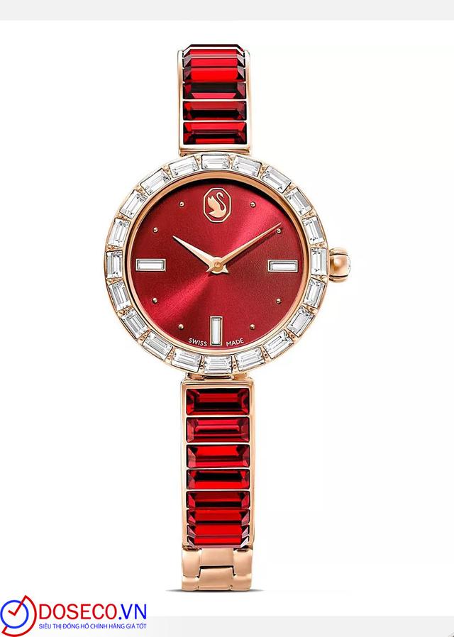 Swarovski Matrix Bangle Red 5690811