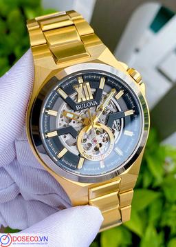 Bulova Maquina Automatic 98A178 Like new