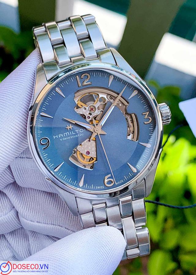 HAMILTON JAZZMASTER OPEN HEART H32705142 used