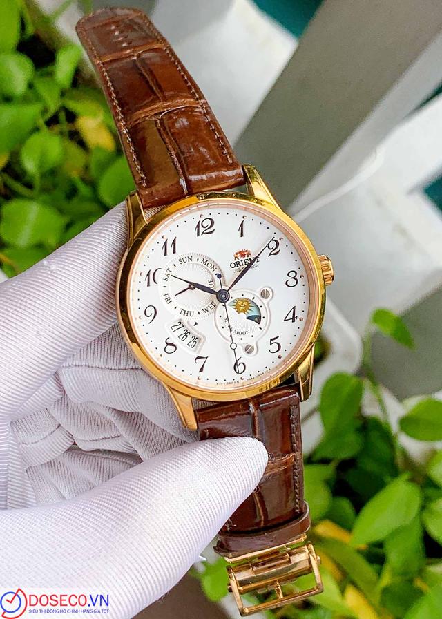 Orient Sun & Moon Gen III Số Học Trò RA-AK0001S10B Used