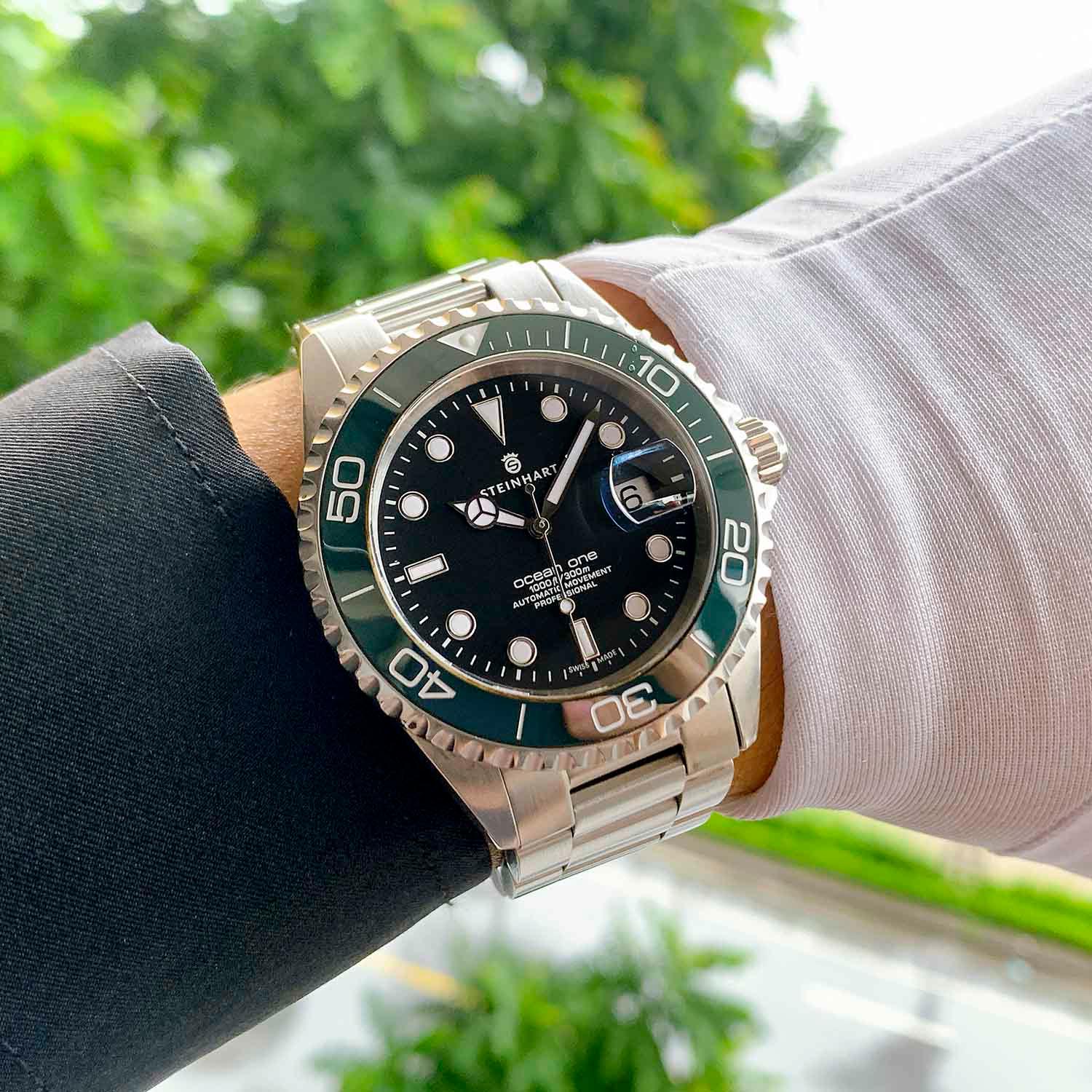 Steinhart Ocean One GREEN 103-0919 Used (10).jpg