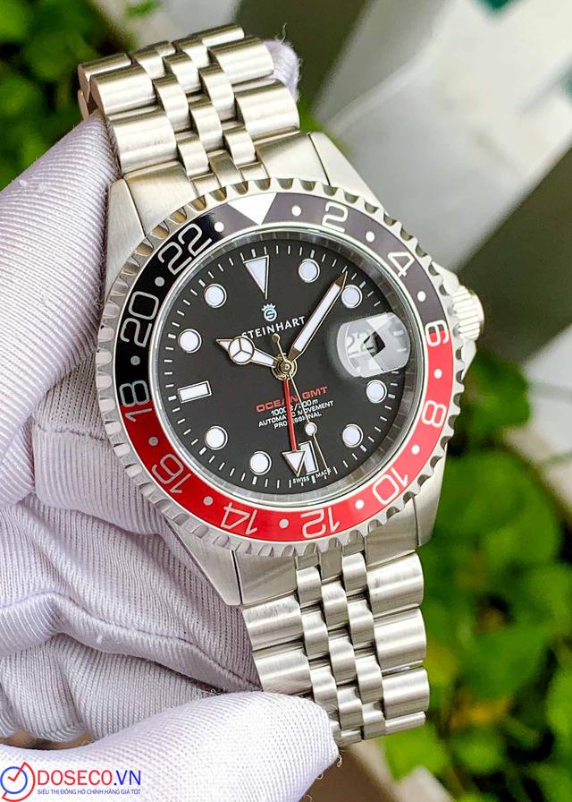 Steinhart Ocean One GMT Black-RED 103-1210 Used