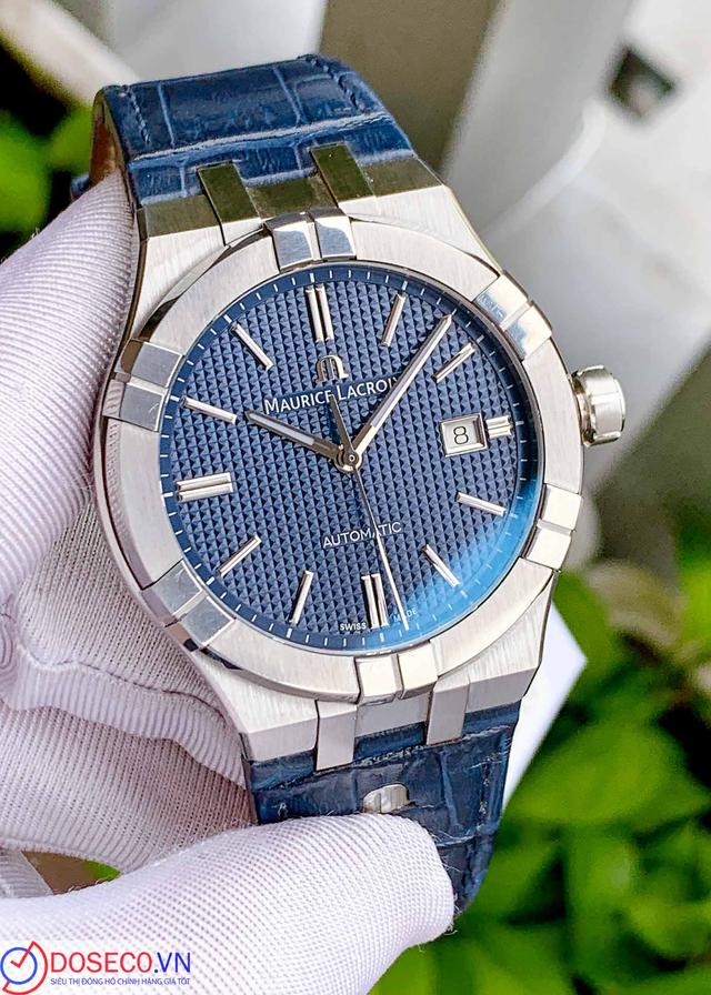 Maurice Lacroix Aikon Blue 42mm AI6008-SS001-430-1 Used