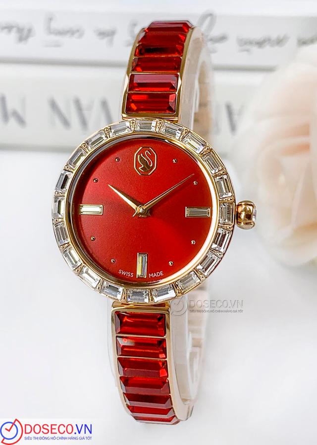 Swarovski Matrix Bangle Red 5690811