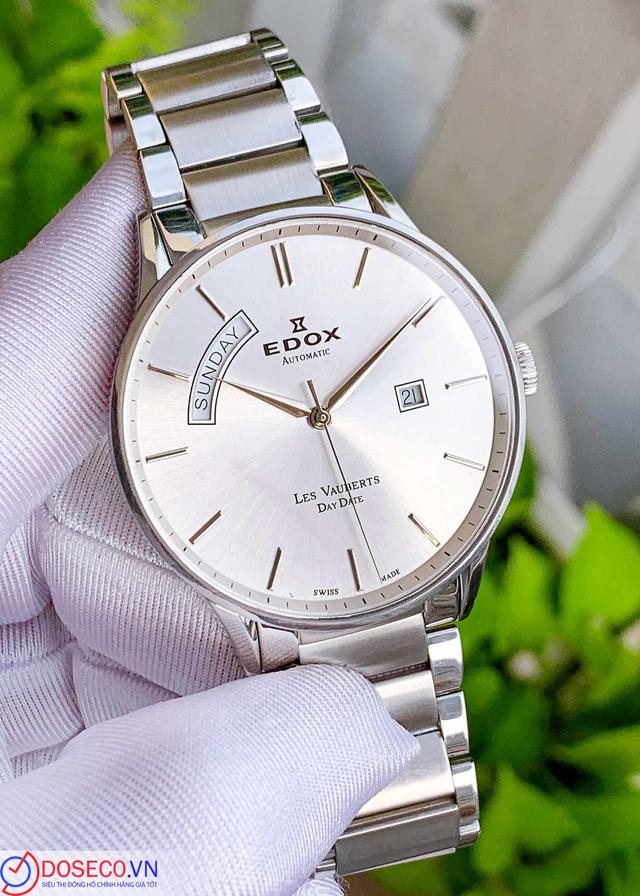 Edox Automatic Day Date 83011-3B-AIN Used