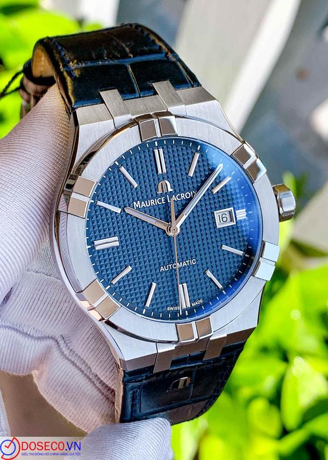 Maurice Lacroix Aikon Blue 42mm AI6008-SS001-430-1 Used