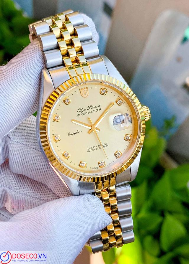 Olym Pianus Sportmaster Datejust OP89322GSK-V Used