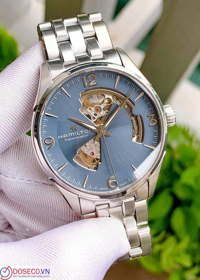 HAMILTON JAZZMASTER OPEN HEART H32705142 Used