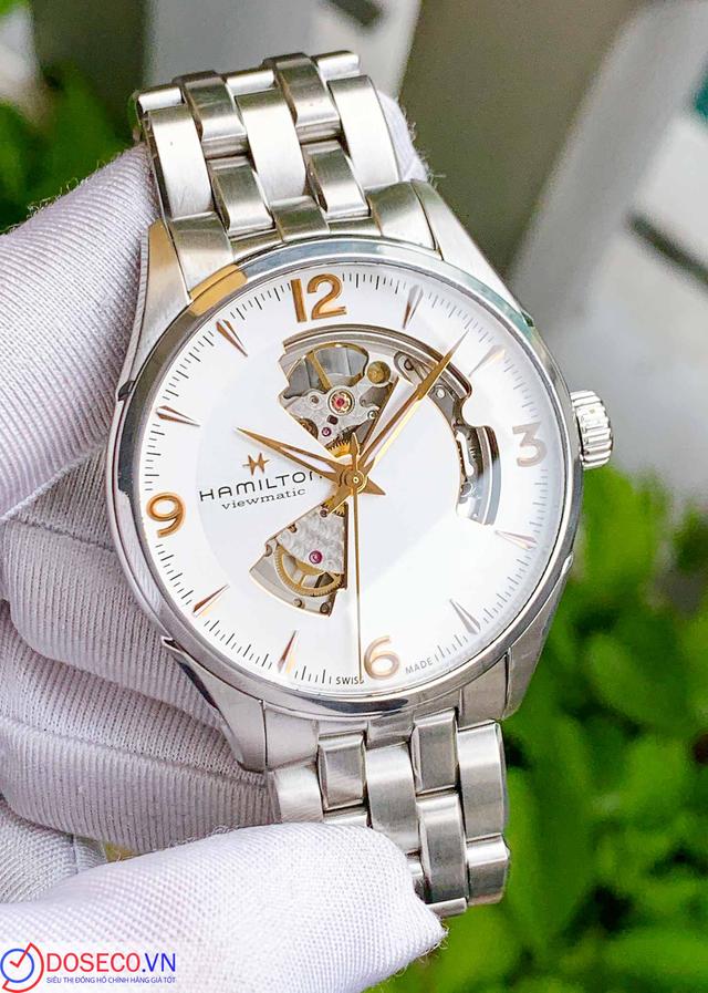 HAMILTON JAZZMASTER OPEN HEART H32705151 used