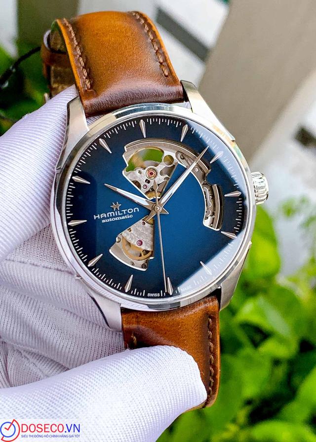 Hamilton Jazzmaster Open Heart Index 40mm H32675540 Used