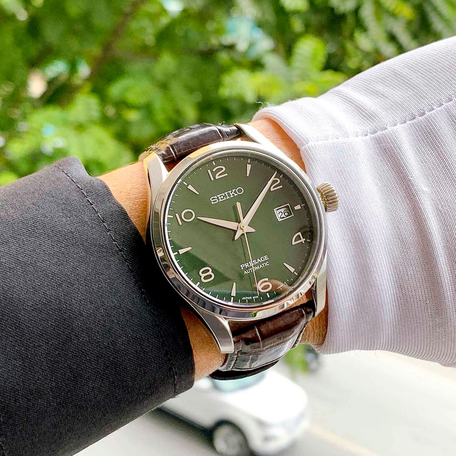 Seiko Presage Green Dial Limited SARX063 Used (9).jpg