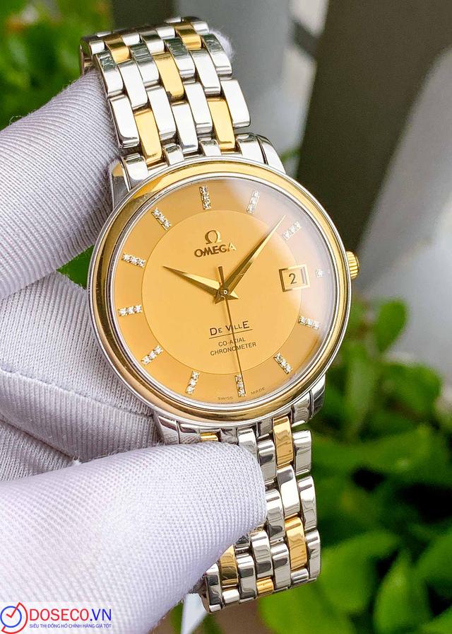 Omega De Ville Prestige 4374.15.00 Automatic Diamond Used