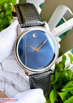Movado Museum Blue Dial Mens 2100009 hàng trưng bày